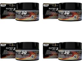 Kit 4 Super Gel 30 Ervas 250g Mary Life