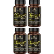 Kit 4 Super Omega 3 Tg Essential Nutrition 120Caps