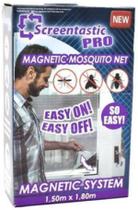 Kit 4 Super Tela Micro Rede Mosquiteira Magnética Janela