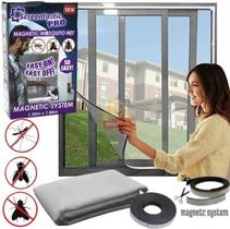 Kit 4 Super Tela Micro Rede Mosquiteiro Janela Inseto+ Fita