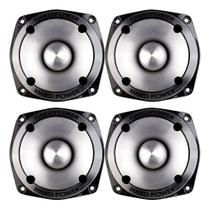 Kit 4 super tweeter hp tw450 150w difusor alumínio hard power cores