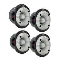 Kit 4 Super Tweeter JBL St400 Trio 150W RMS Preto e Cinza