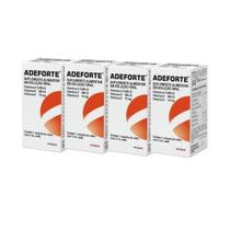 Kit 4 Suplemento Adeforte Solução Oral 1 Ampola 3ml - Gross