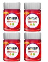 Kit 4 Suplemento Alimentar Centrum Essencial 30 Cp - GSK