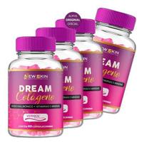 Kit 4 Suplemento Alimentar Dream Colágeno 60 Capsulas 500Mg