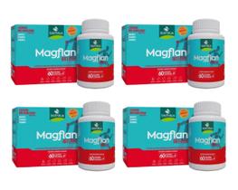 Kit 4 Suplemento Alimentar Magflan Arti-flex 60 Cápsulas