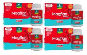 Kit 4 Suplemento Alimentar Magflan Trimag 60 Cápsulas