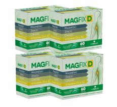 Kit 4 Suplemento Magfix D Com 60 Cápsulas - La San-Day