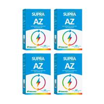 Kit 4 Suplemento Supra AZ Com 60 cápsulas Herbamed