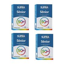 Kit 4 Suplemento Supra Sênior 50+ Com 60 Cápsulas - Herbamed
