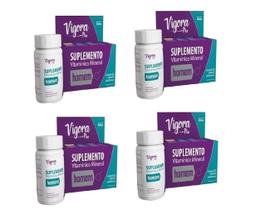 Kit 4 Suplemento Vigora Plus Homem 60Caps - Prati Donaduzzi