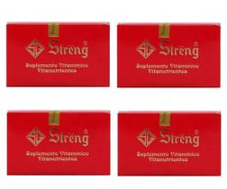 Kit 4 Suplemento Vitamínico Streng 16 Frascos - Kroner