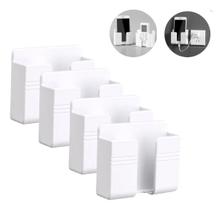 Kit 4 Suporte De Celular Parede Para Carregar Multiuso