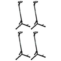 Kit 4 Suporte De Chão Violão Guitarra Baixo G3S Ask