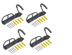 kit 4 Suporte de parede pendurar Bicicleta Bike vertical kit 4 Suporte de parede pendurar Bicicleta Bike vertical