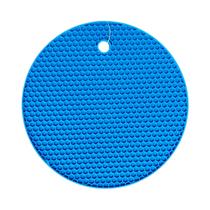 kit 4 Suporte Descanso Panela Travessa Redondo Silicone 18cm