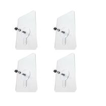 Kit 4 Suporte Gancho Adesivo Parafuso Multiuso Para Pendurar Kit 4 Suporte Gancho Adesivo Parafuso Multiuso Para Pendurar