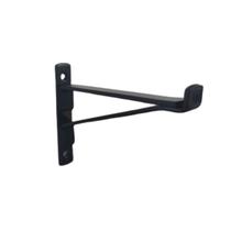 Kit 4 Suportes Cantoneira para Vidro e Madeira de 20 cm + kit Instalação + Broca