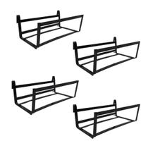 Kit 4 Suportes de Jardineira para Jardim Vertical