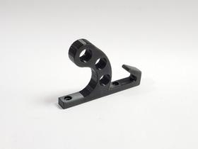 Kit 4 Suportes De Parede Para Capacetes Com Gancho Preto