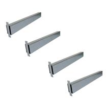 Kit 4 Suportes de Pia para Chumbar com Trava 60 cm - NV456P Kit 4 Suportes de Pia para Chumbar com Trava 60 cm - NV456P