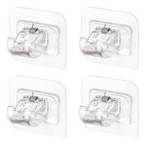 Kit 4 Suportes De Varão Cortina Autoadesivo Mercado Pietra