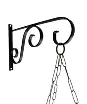 Kit 4 Suportes Mão Francesa em Ferro P/ Vaso De Flor Samambaia Floreira Kit 4 Suportes Mão Francesa em Ferro P/ Vaso De Flor Samambaia Floreira