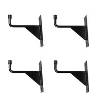 Kit 4 Suportes Multiuso de Parede até 240Kg - Escadas, Bicicletas e Carga Pesada - NV815P