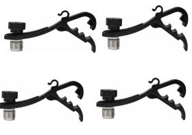 kit 4 Suportes Para Microfone De Bateria e percussão clamp