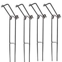 Kit 4 Suportes Secretária Espera para Vara de Pesca Dobrável Reforçado 50cm Kit 4 Suportes Secretária Espera para Vara de Pesca Dobrável Reforçado 50cm