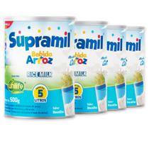 Kit 4 Supramil Bebida de Arroz Kids Unilife 500g Kit 4 Supramil Bebida de Arroz Kids Unilife 500g