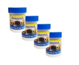 Kit 4 Suquinha Adoçante Dietético Em Pó Kerry - 100g