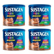 Kit 4 Sustagen Kids Chocolate 350g cada