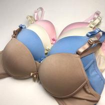 Kit 4 Sutia Com Bojo Top Juvenil Menina Moça Sem Aro Kit 4 Sutia Com Bojo Top Juvenil Menina Moça Sem Aro