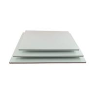 Kit 4 tab. quad. 30x30/35x35/40x40/45x45 cm 6mm branco
