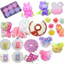 Kit 4 Taba Squish Do Momento Surpresa Barato Kawaii Tik Tok