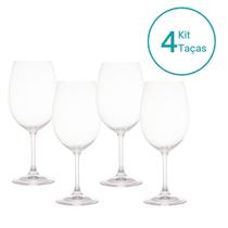 Kit 4 Taça de Vinho Cristal Ecológico 580ml Lyor