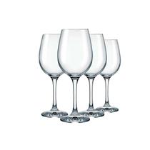 Kit 4 Taças Barone 385ml Ideal Para Vinhos Refinado Vidro Nadir