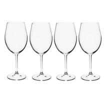 Kit 4 Taças Bohemia Cristal Titanium Vinho Água 580ml