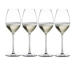 Kit 4 Taças de Champagne Fatto a Mano Haste Colorida Riedel Kit 4 Taças de Champagne Fatto a Mano Haste Colorida Riedel