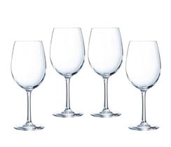 Kit 4 Taças de Vinho Cristal Arcoroc Chef Sommelier 580ml