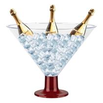 Kit 4 Taças Martini Grande - 2 Litros - Taça Para Bebida Taça Para Gelo Kit 4 Taças Martini Grande - 2 Litros - Taça Para Bebida Taça Para Gelo
