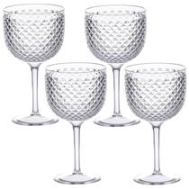 Kit 4 Taças Para Gin Em Acrílico 600ML Luxor 1149 Paramount
