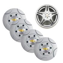 kit 4 Tampa Calota Central Miolo De Roda Gm Astra Sport 2002 Aro15 Roda Esportiva