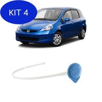 Kit 4 Tampa Reservatório Água Limpador Parabrisa Honda Fit