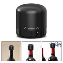 Kit 4 Tampa Rolha De Vinho A Vácuo Trava Silicone Champanhe