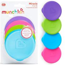 Kit 4 Tampas Copos 360º Munchkin
