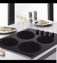 Kit 4 Tapete Almofada Silicone Protetora P/ Fogão Indução Cozinha Antiaderente Kit 4 Tapete Almofada Silicone Protetora P/ Fogão Indução Cozinha Antiaderente