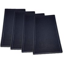 Kit 4 Tapete Escorredor Borracha Barman Bartender Drink Copo Kit 4 Tapete Escorredor Borracha Barman Bartender Drink Copo