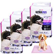 Kit 4 Tapete Higienico Lavanda Cachorro 60x80 120Un Premium